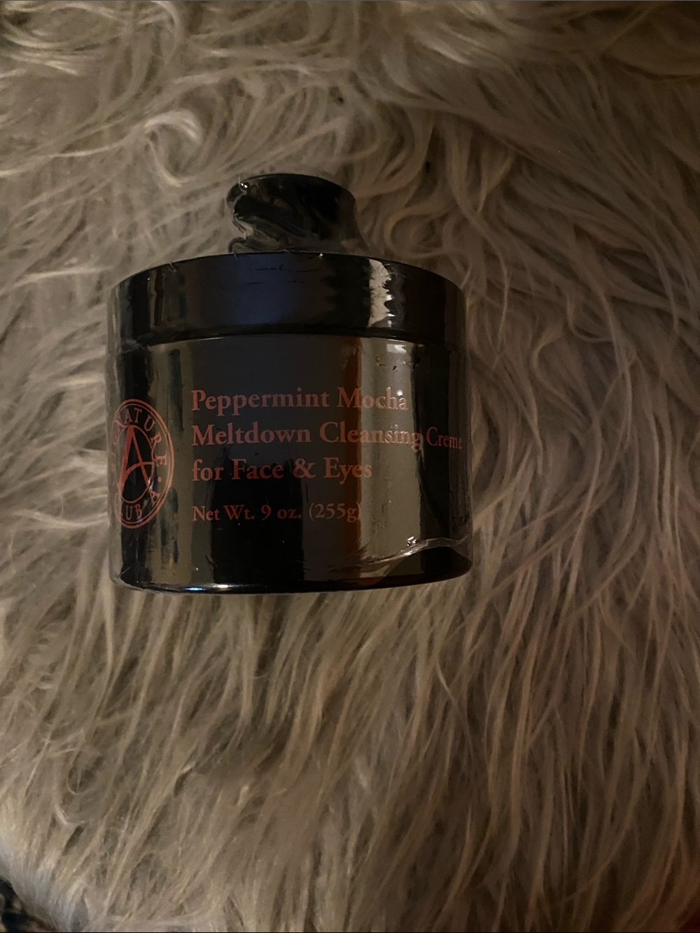 Peppermint Mocha Meltdown Cleansing Creme for Face & Eyes - Black